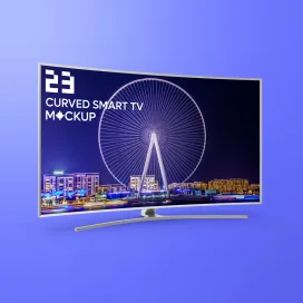 Curved tv